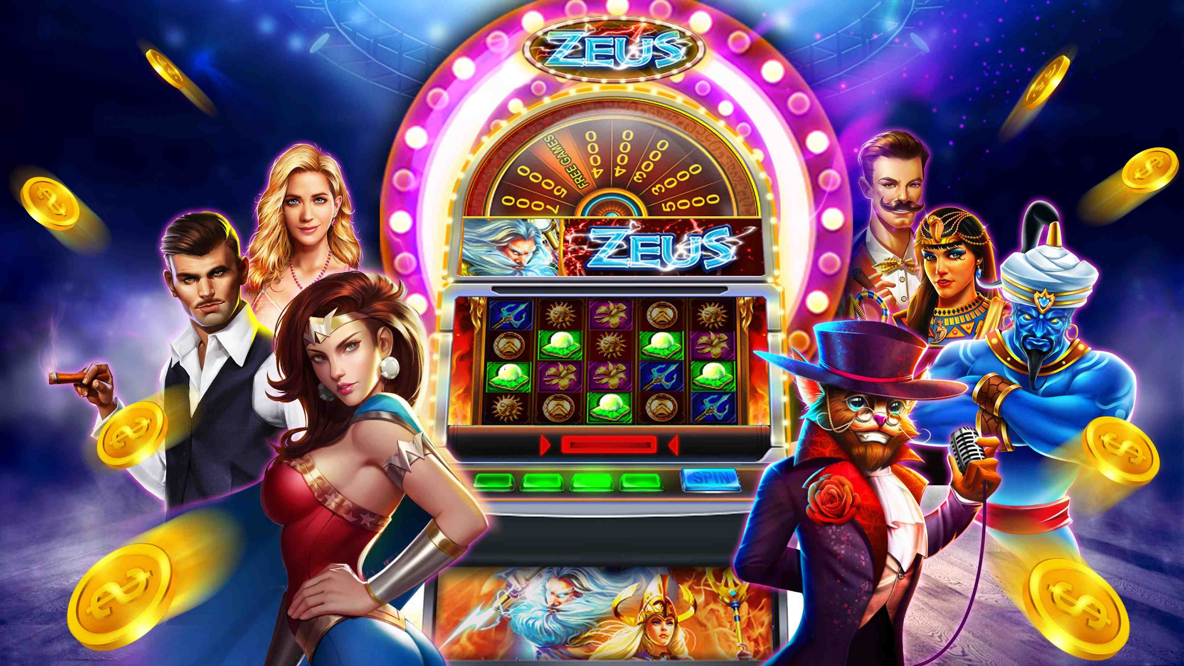 Giao diện trò chơi game slot tại hit88